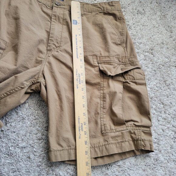 Levis Cargo Shorts Mens 38 Brown Multi Pocket - Picture 4 of 8